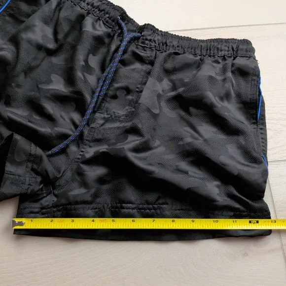 AussieBum Zoom Swim Trunk Shorts Mens Large Camo Camouflage 2" Mesh Lined - Picture 11 of 12